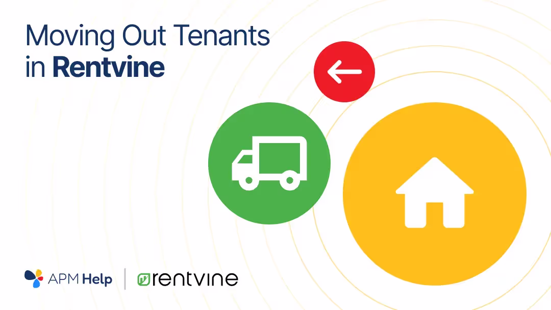 Moving Out Tenants in Rentvine